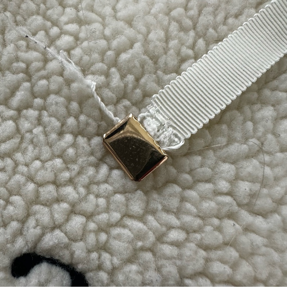 kate spade new york Logo Sherpa Hoodie, size L - Picture 8 of 8